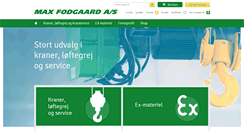 Desktop Screenshot of fodgaard.dk